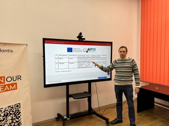 Dissemination events at the Dnipro University of Technology in 2023