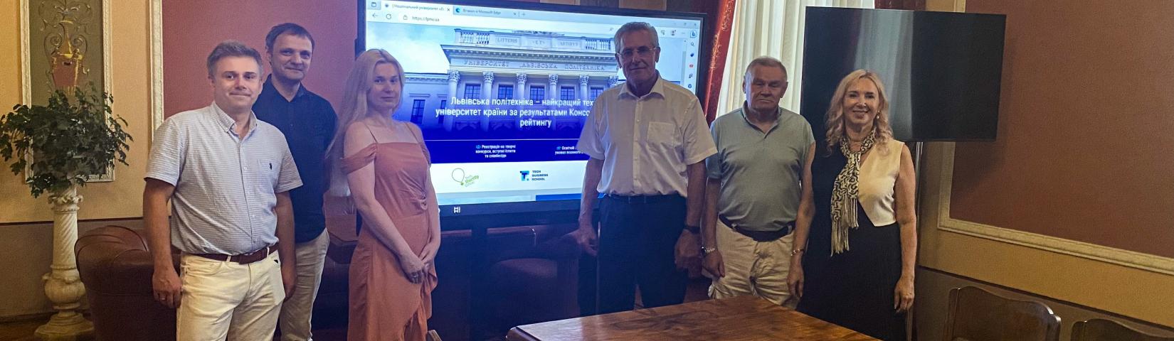 Lviv Polytechnic Project Team Presented the Main Goals and Current Results of the AFID Project to the University Management