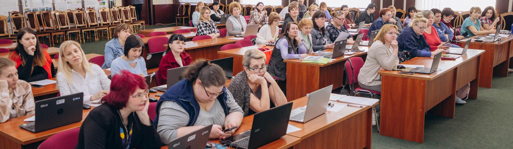 Workshop “Digital skills training for teaching and administrative staff” at Dnipro University of Technology